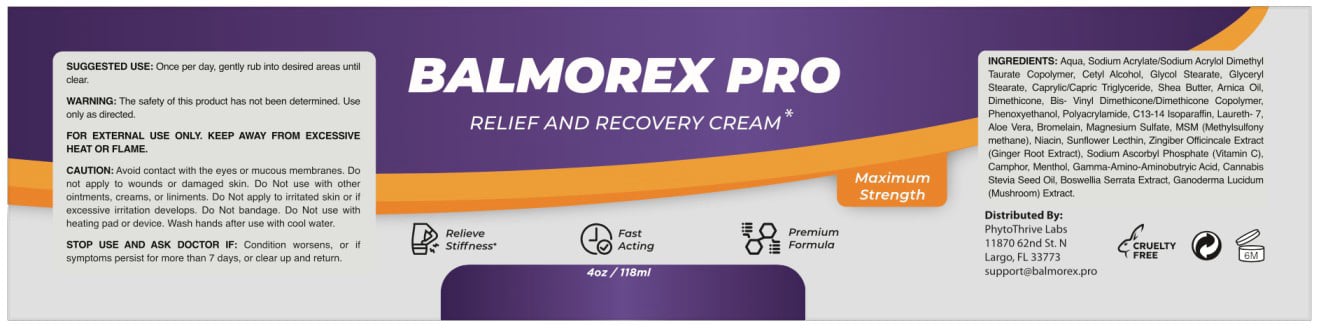Balmorex Pro Facts