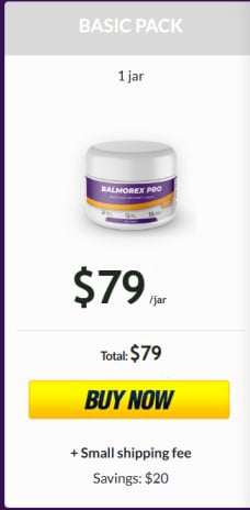 Balmorex Pro 1 Bottle Price