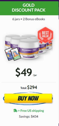 Balmorex Pro 6 Bottle Price